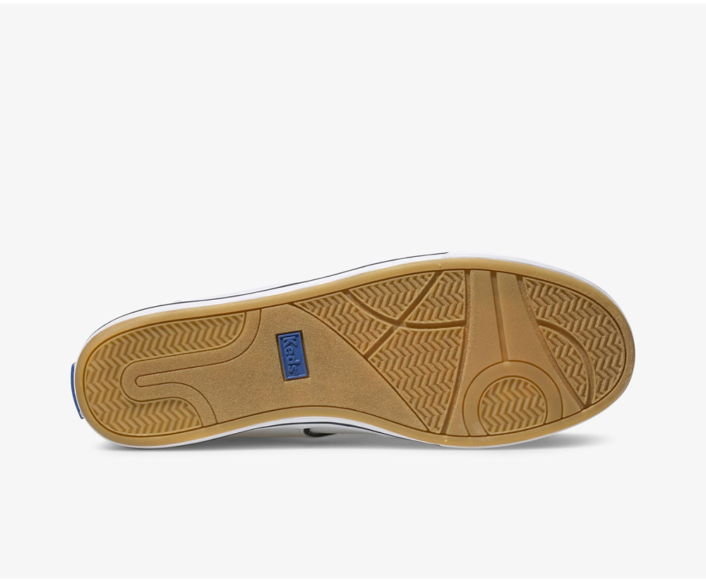 Tenis Keds Mujer Blancos - Courty - 6038-SLGNB